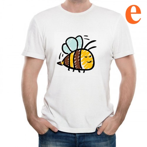 embroidered bee tshirt